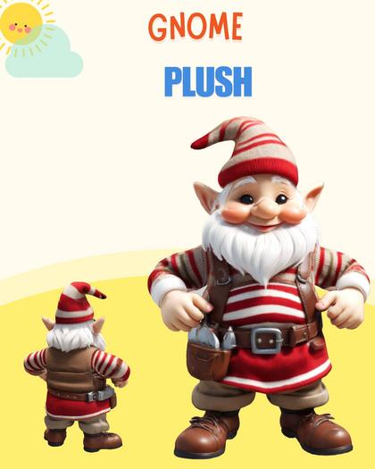 (AL) Plush gnome