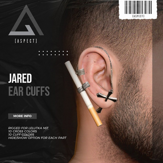 [ Aspect ] Jared Ear Cuffs