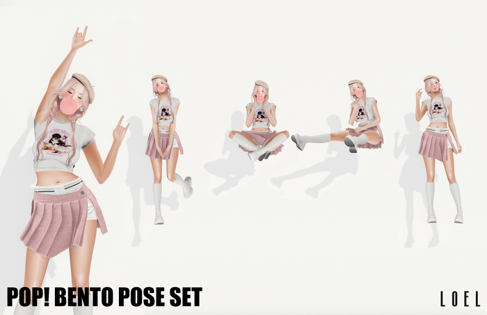 LOEL - Pop! Bento Pose SET