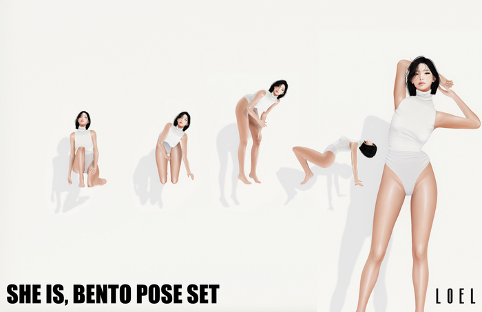 LOEL - She is' Bento Pose SET