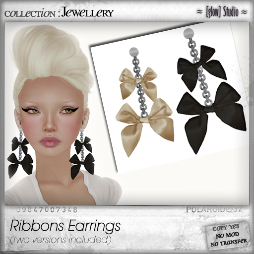 [ glow ] studio Ribbons Earrings