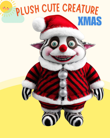 (AL) Plush cute creature Xmas