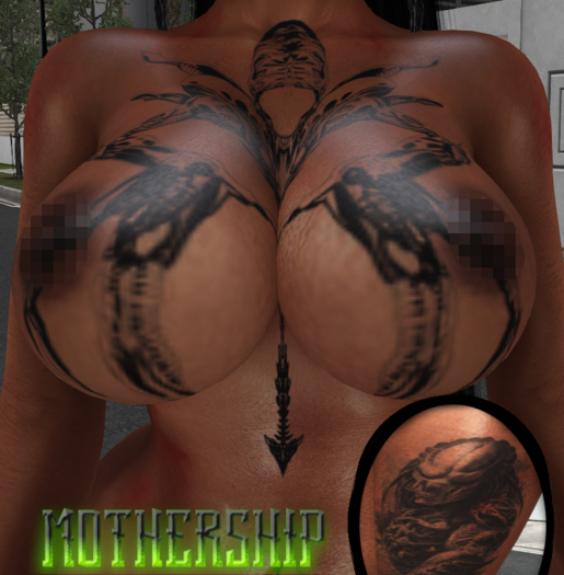 AVP BOM tattoo