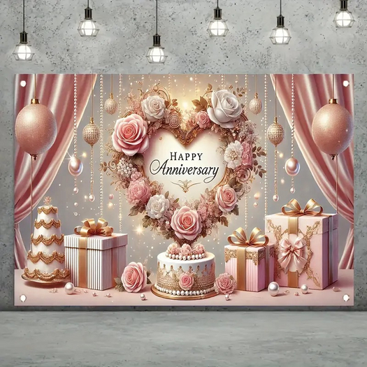 HAPPY ANNIVERARY HEART CAKE GIFTS TEXTURE