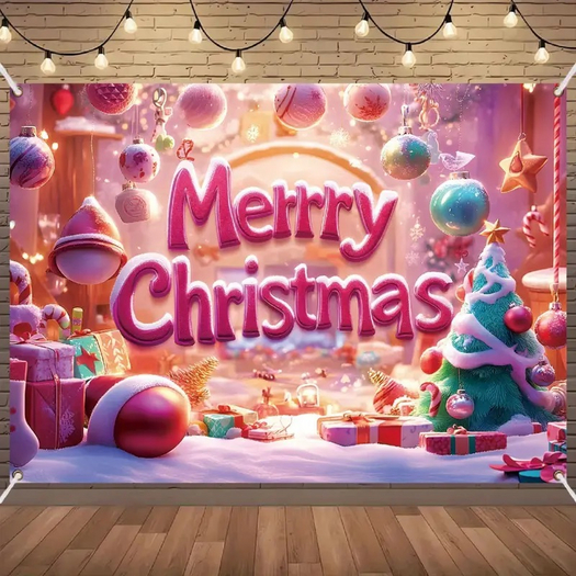 CHRISTMAS PINK TEXTURE