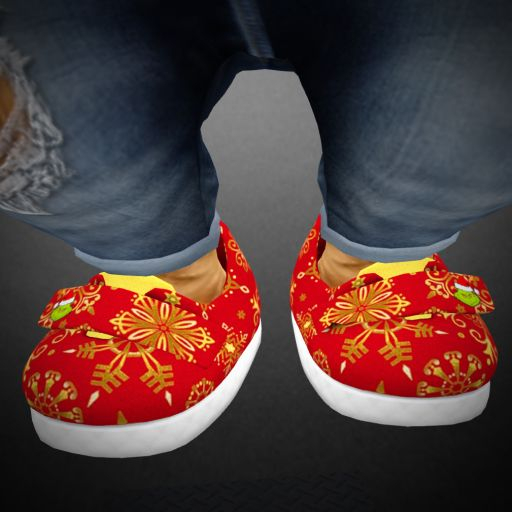 .::KS::.Dinkie-Trainers-red-grinch