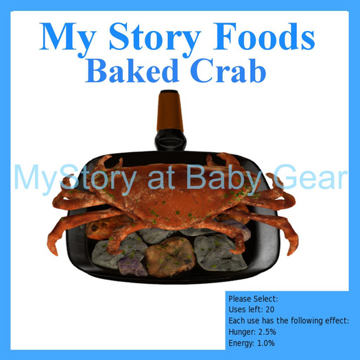 TEXTURE BakedCrab - [MyStory] 1