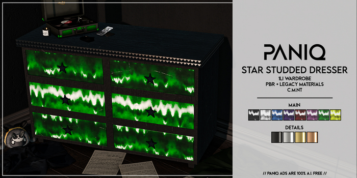 PANIQ - Star Studded Dresser