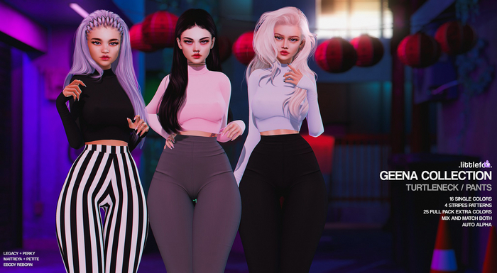 .little fox. - Geena high waist pants // FULL PACK