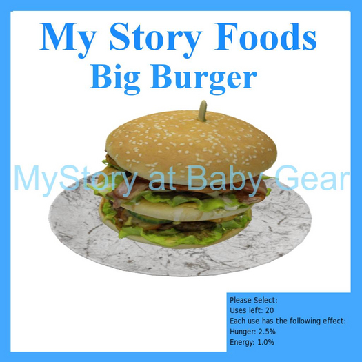 TEXTURE BigBurger - [MyStory] 1