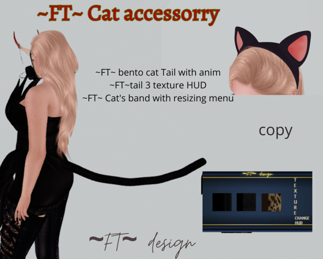 ~FT~ Cat  accessory