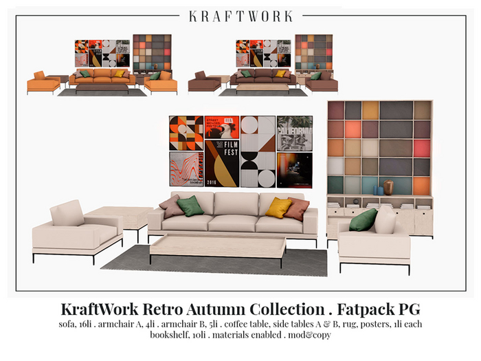 KraftWork Retro Autumn Collection . FP PG (Add Me)