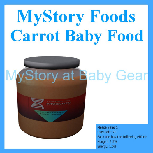 TEXTURE CarrotBabyFood - [MyStory] 1