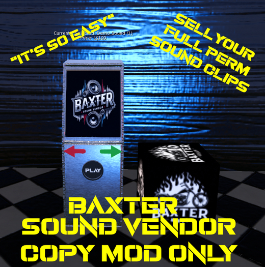 BB Sound Vendor BOXED