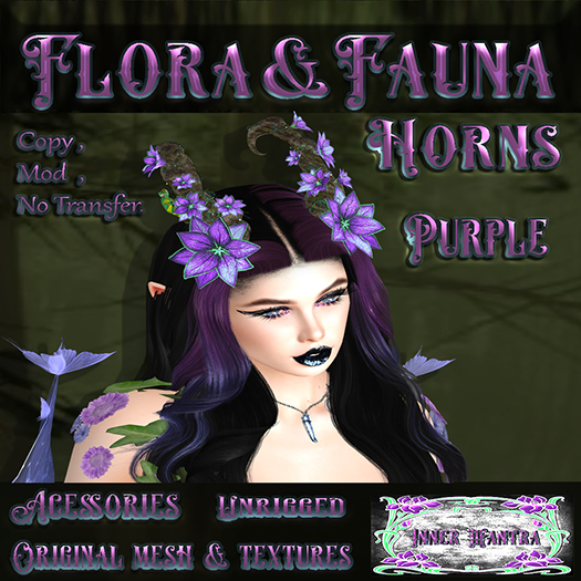 +Inner Mantra+ Flora & Fauna DEMO  Two colors *{Box}