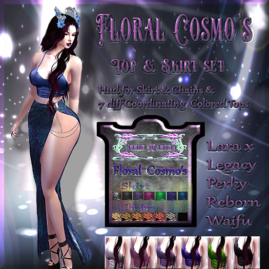 +Inner Mantra+ Floral Cosmo's Outfit- DEMO