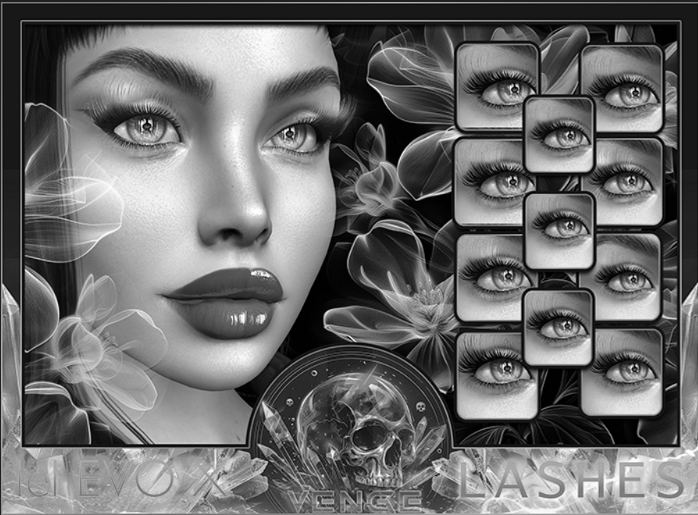 VENGE - EVO X Lashes - 'Bonita' DEMO 