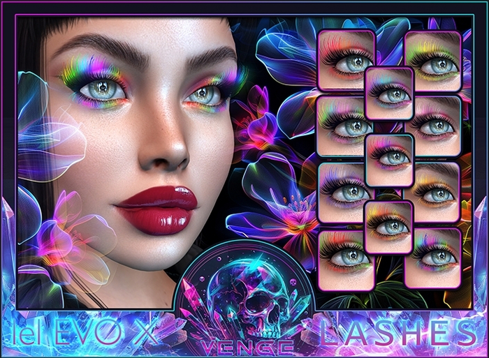 VENGE - EVO X Lashes - 'Bonita' in Fantasy 