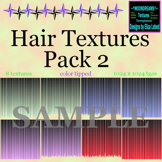 Hair Texture Pack 2