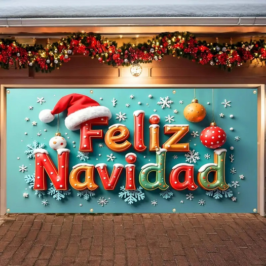 CHRISTMAS FELIZ NAVIDAD TEXTURE
