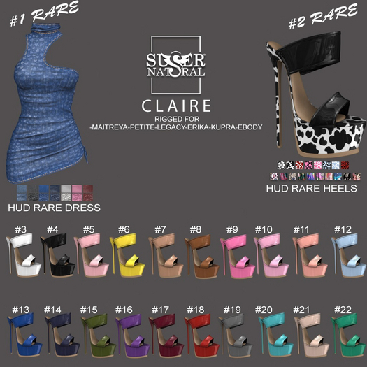 1..::Supernatural::. Claire [eBody] #1 RARE + HUD