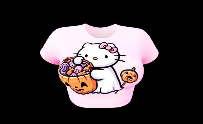 AGISA HK CANDY GHOST PINK TEE