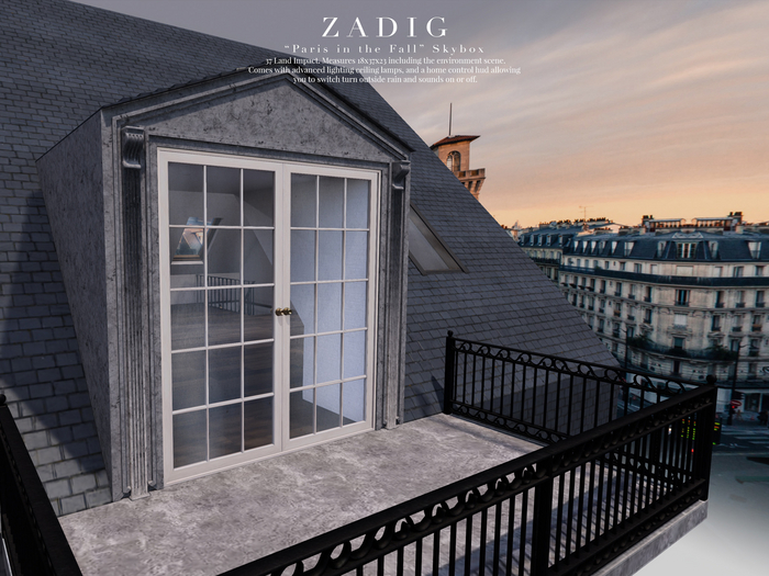 ZADIG. "Paris in the Fall" Skybox