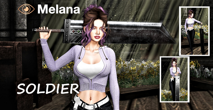 Melana Poses SOLDIER