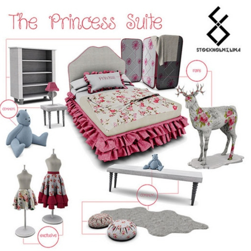 Stockholm&Lima: Princess Suite Bookcase