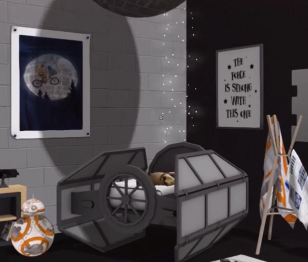 [high v.] kids stars room chubby pack