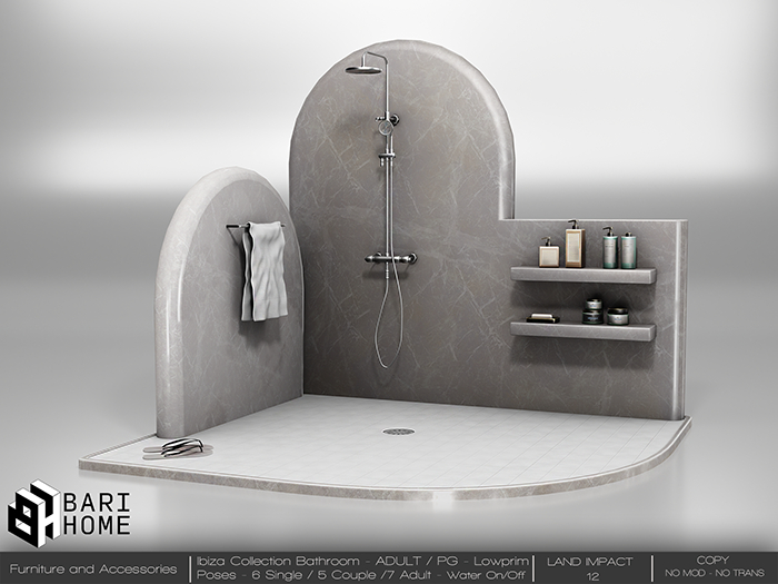 [BARI HOME] Ibiza Collection Bathroom - Shower