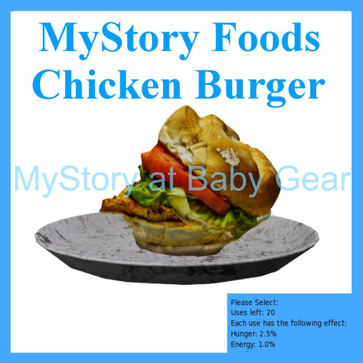 TEXTURE ChickenBurger - [MyStory] 1