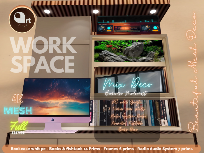 Work space Mesh Deco Full Edition