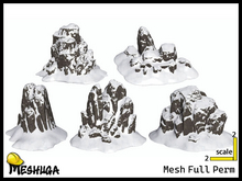 Meshuga  Snow Rocks Pack 2  FULL PERM MESH 