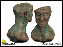 Meshuga Broken Head Statue FULL PERM MESH