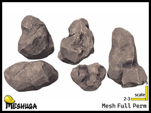 Meshuga Landscape - Rock Boulders Pack FULL PERM MESH