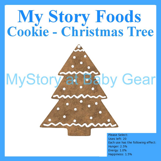 TEXTURE Cookie - Christmas Tree - [MyStory] 1