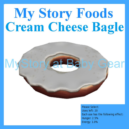 TEXTURE CreamCheeseBagel - [MyStory] 1