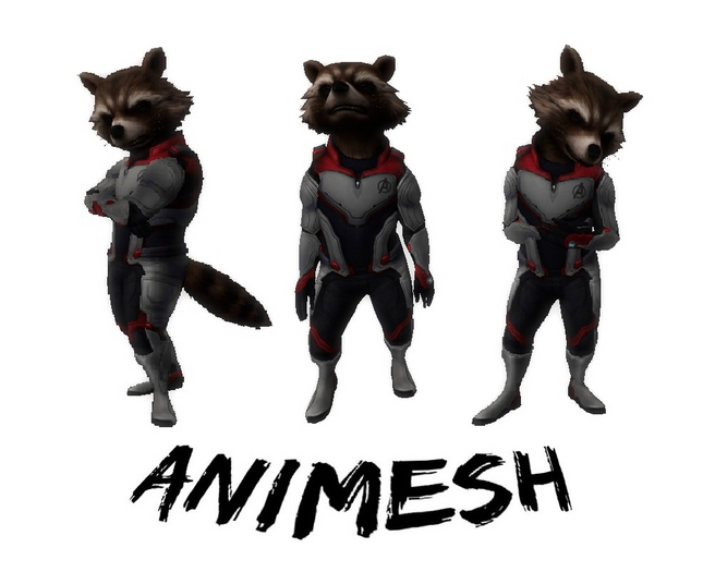 Rocket Raccoon Animesh - Li 23