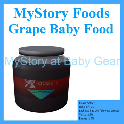 TEXTURE GrapeBabyFood - [MyStory] 1