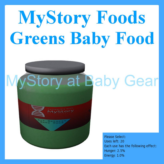 TEXTURE GreensBabyFood - [MyStory] 1