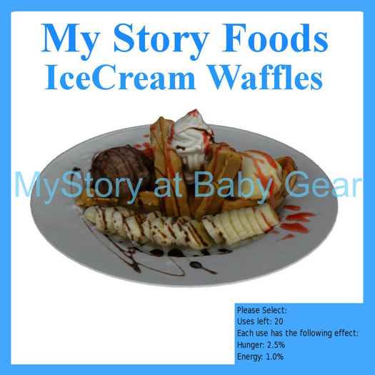 TEXTURE IceCreamWaffle - [MyStory] 1