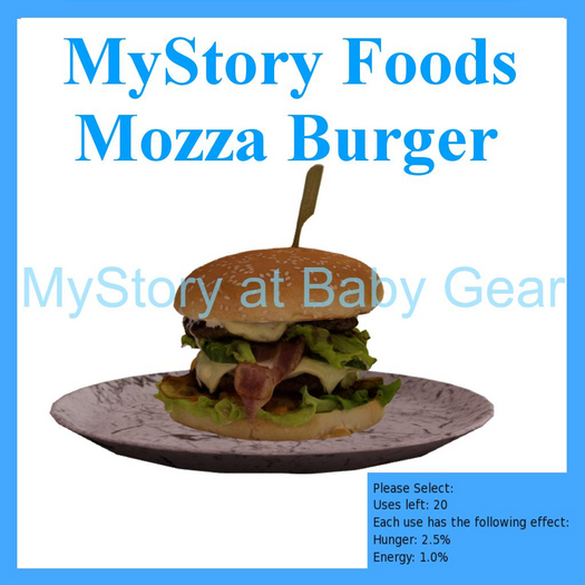 TEXTURE MozzaBurger - [MyStory] 1