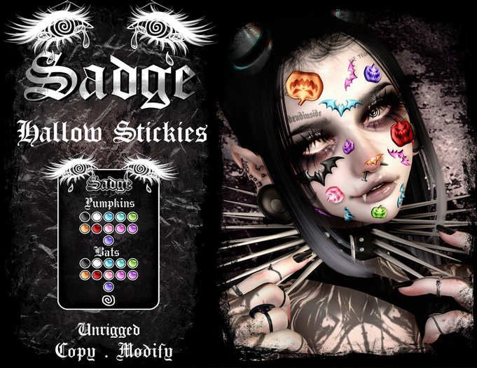 Sadge Hallow Stickies
