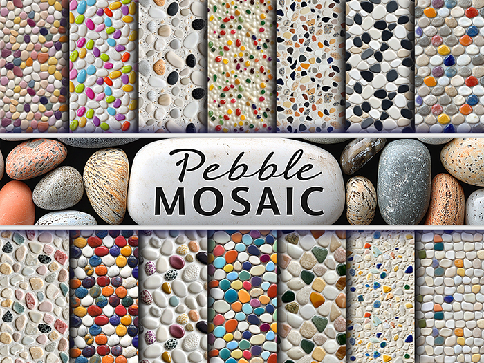 Nova Craft ◈ Pebble Mosaic - Set 01