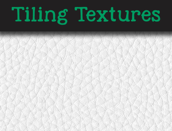 White artificial leather - Seamless texture