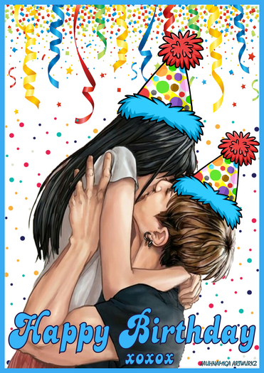 1165 - Happy Birthday - Greeting Card