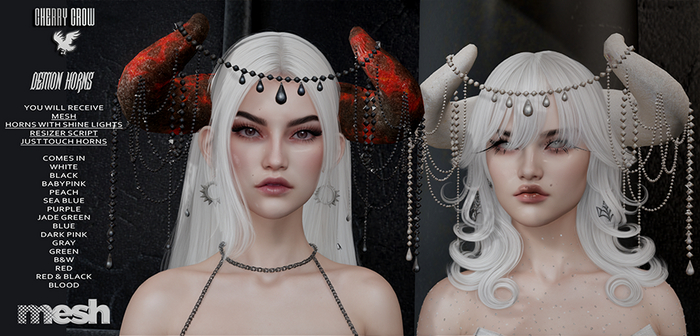 Cherry//Crow=Demon Horns