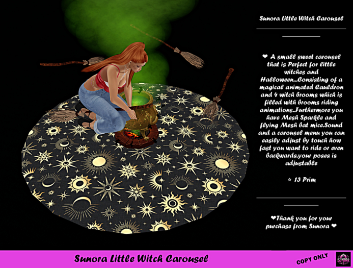 Sunora Little Witch Carousel
