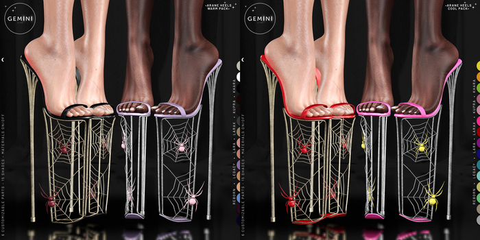 Gemini -Arane Heels- 2PACK (Add me)